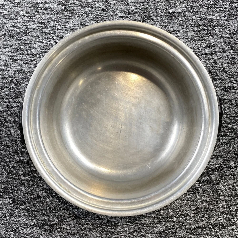 Vintage Wear Ever 824 Aluminum Stock Pot Dutch Oven 10.5 Inch Made in USA